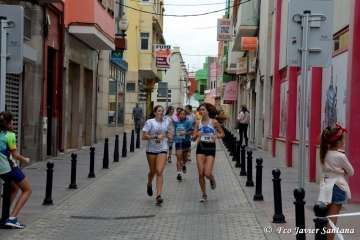 El teldense Saúl Castro gana con autoridad la XXX Carrera Popular Paco Artiles (Foto Francisco Javier Santana y TA)